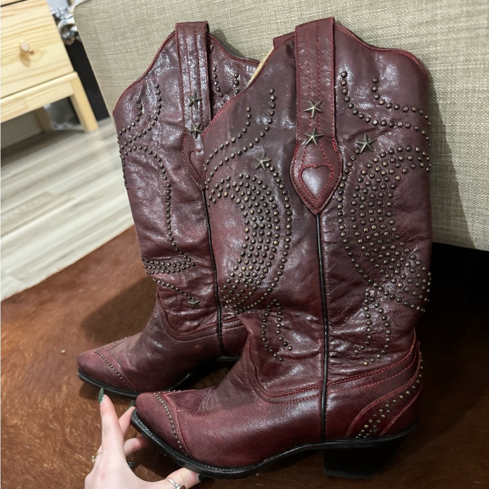 CORRAL REAL COWBOY boots